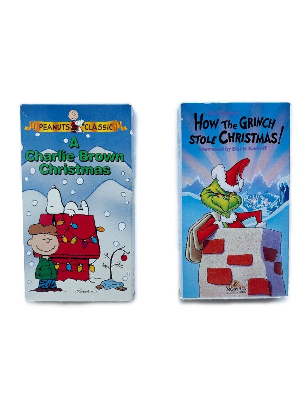 Vintage Christmas VHS movies
